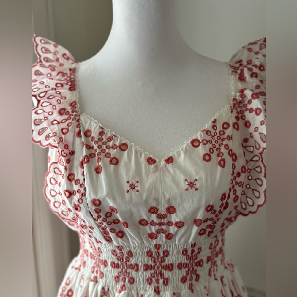 Hale Bob Embroidered Dress M